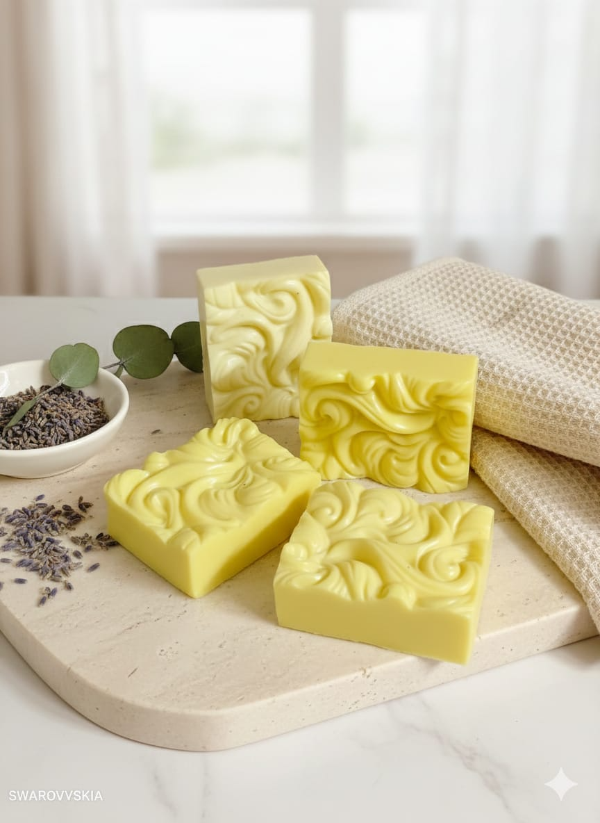 Natural botanical ingredients for soap making